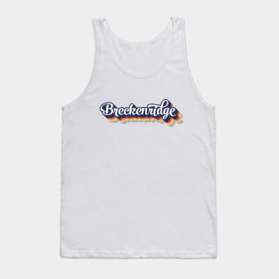 Skiing Breckenridge Colorado Tank Top